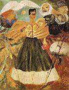 Abstract Frida Kahlo